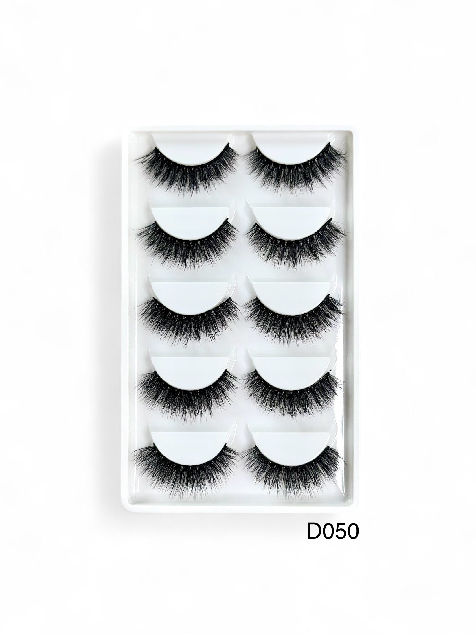 Pestañas Postizas Multipack 5 Pares - Set de Pestañas Naturales y Voluminosas 3D Veganas y Libres de Crueldad Animal