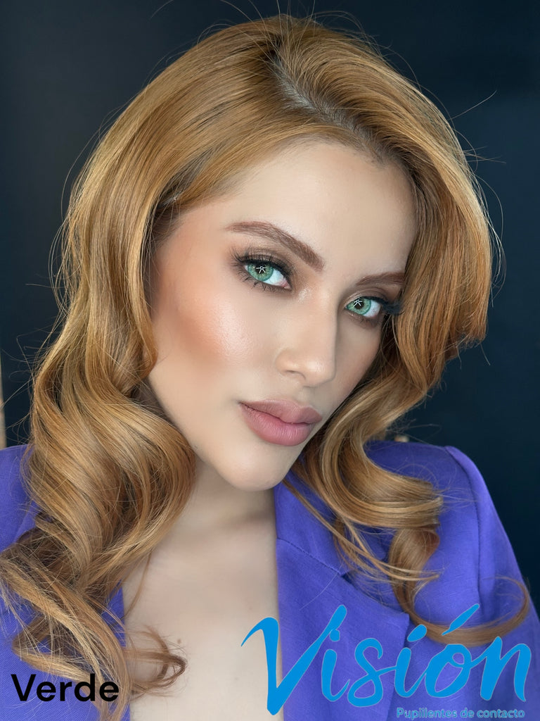 Pupilente de Color Verde