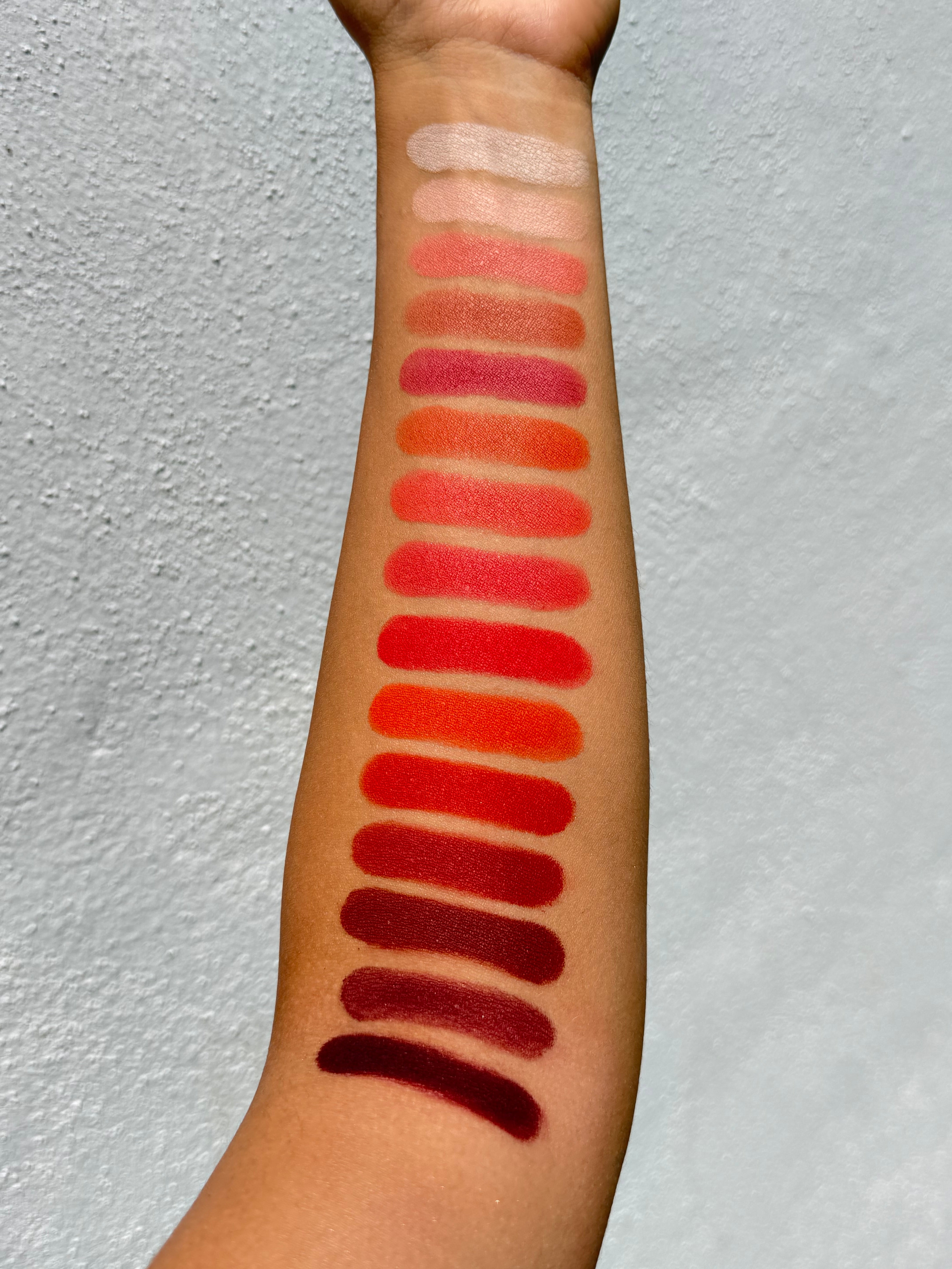 PALETA DE SOMBRAS MATE "PEACH"