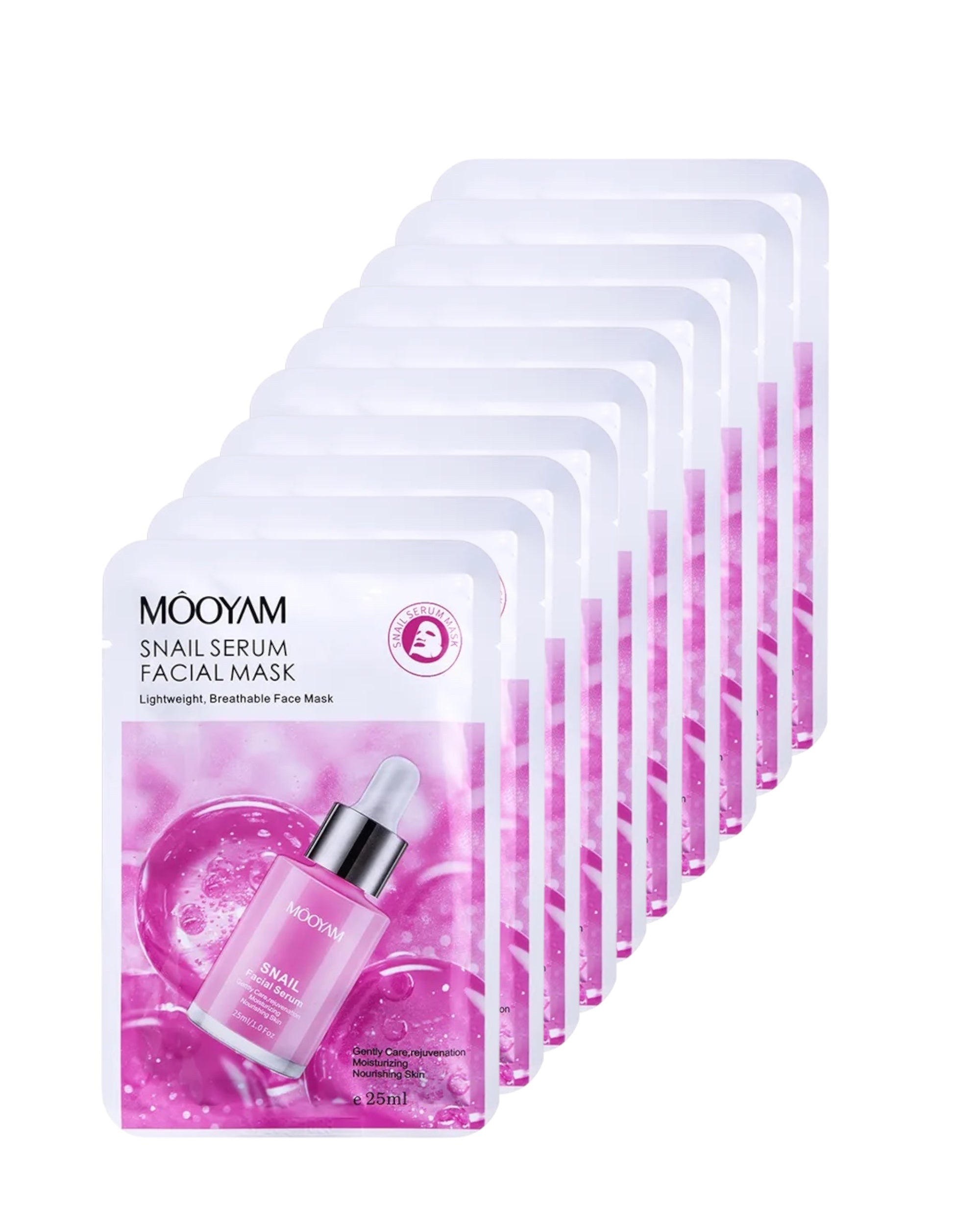 MASCARILLA FACIAL DE CARACOL (mayoreo 10pz)