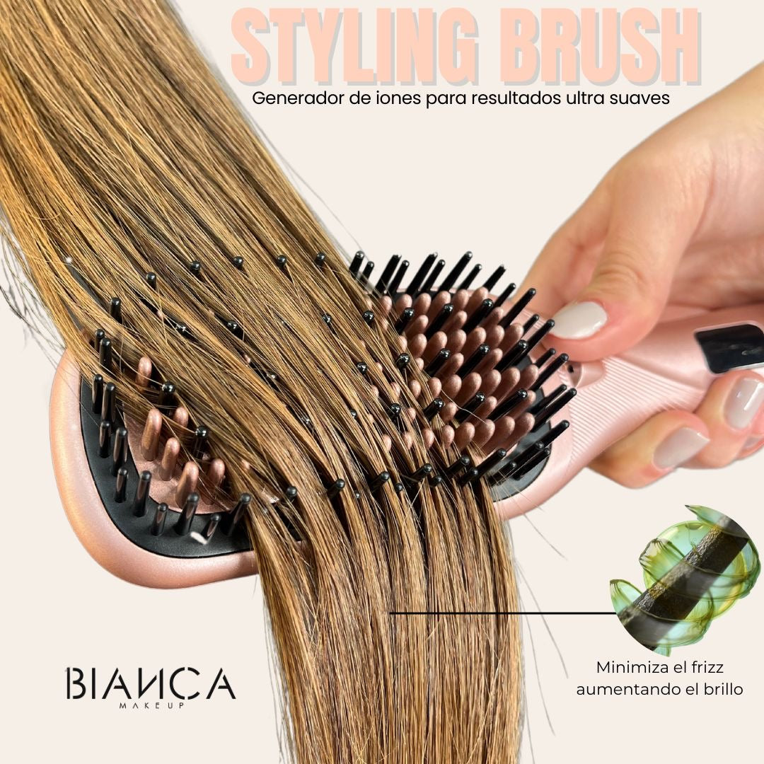 Professional Styling Brush - Cepillo Moldeador Gold Rose