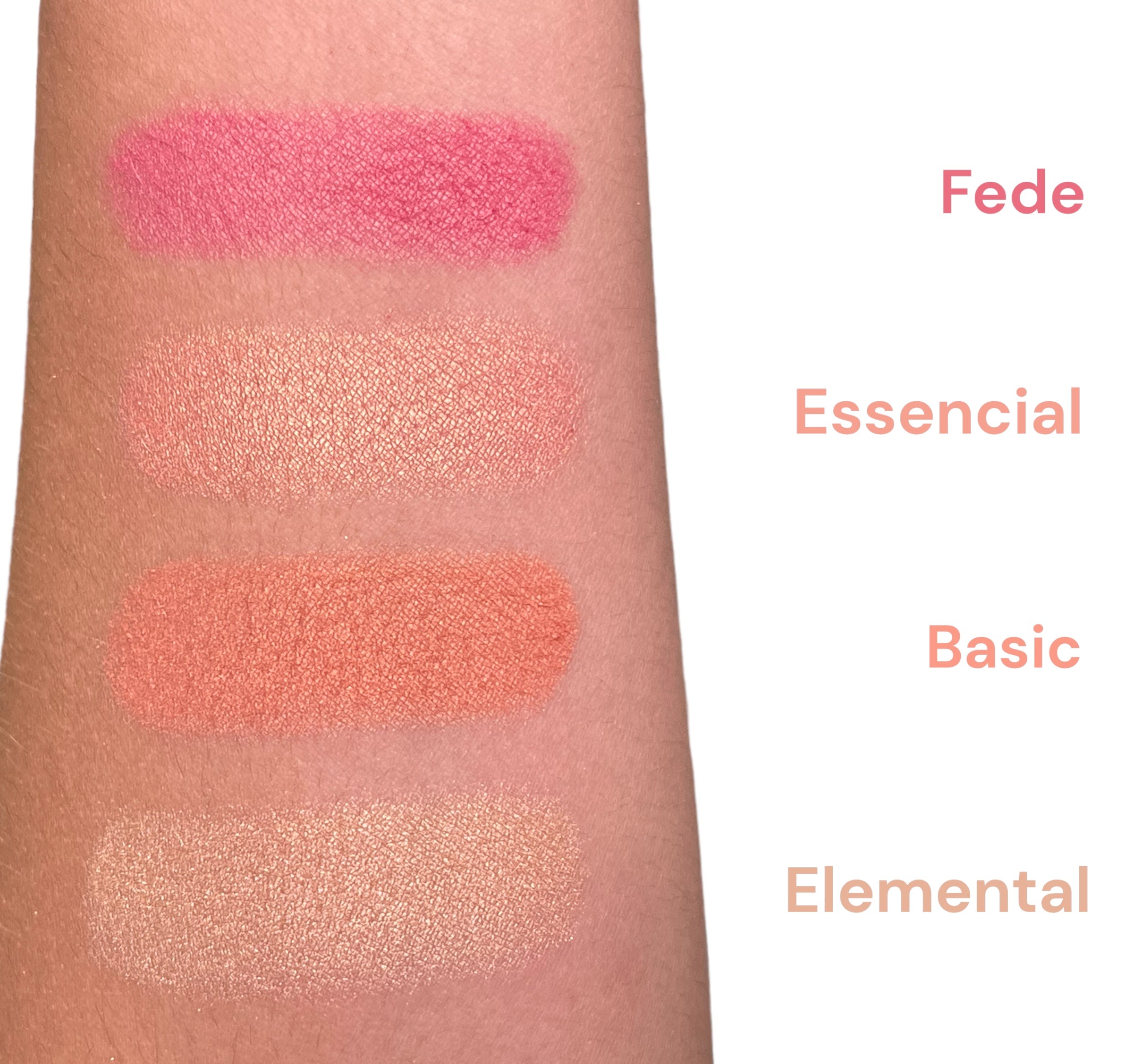 Blush (Rubor) luminoso en polvo "ELEMENTAL"