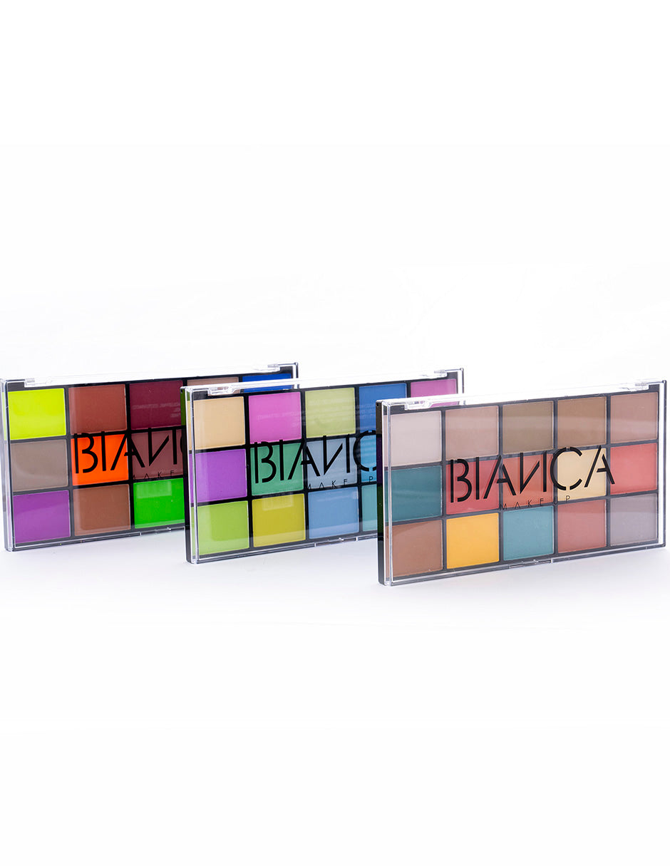 kit de paletas mate bianca makeup