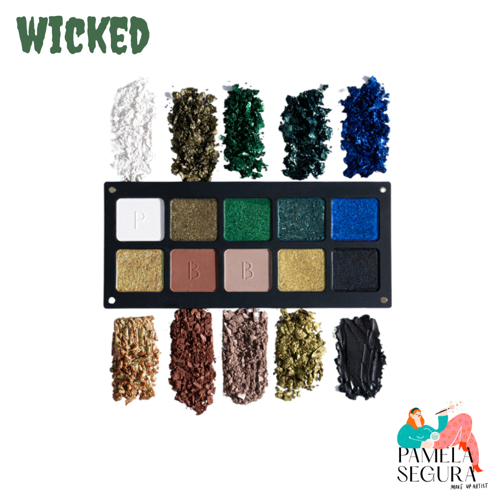 WICKED paleta de sombras en colaboración con Pamela Segura