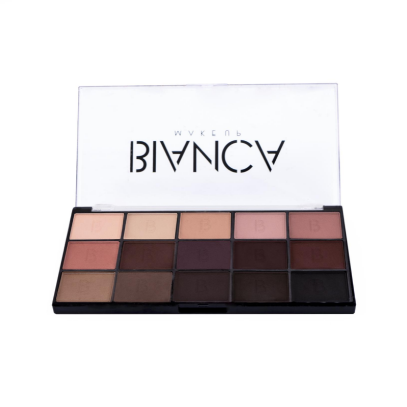 PALETA DE SOMBRAS MATE "NUDE CLASICA"