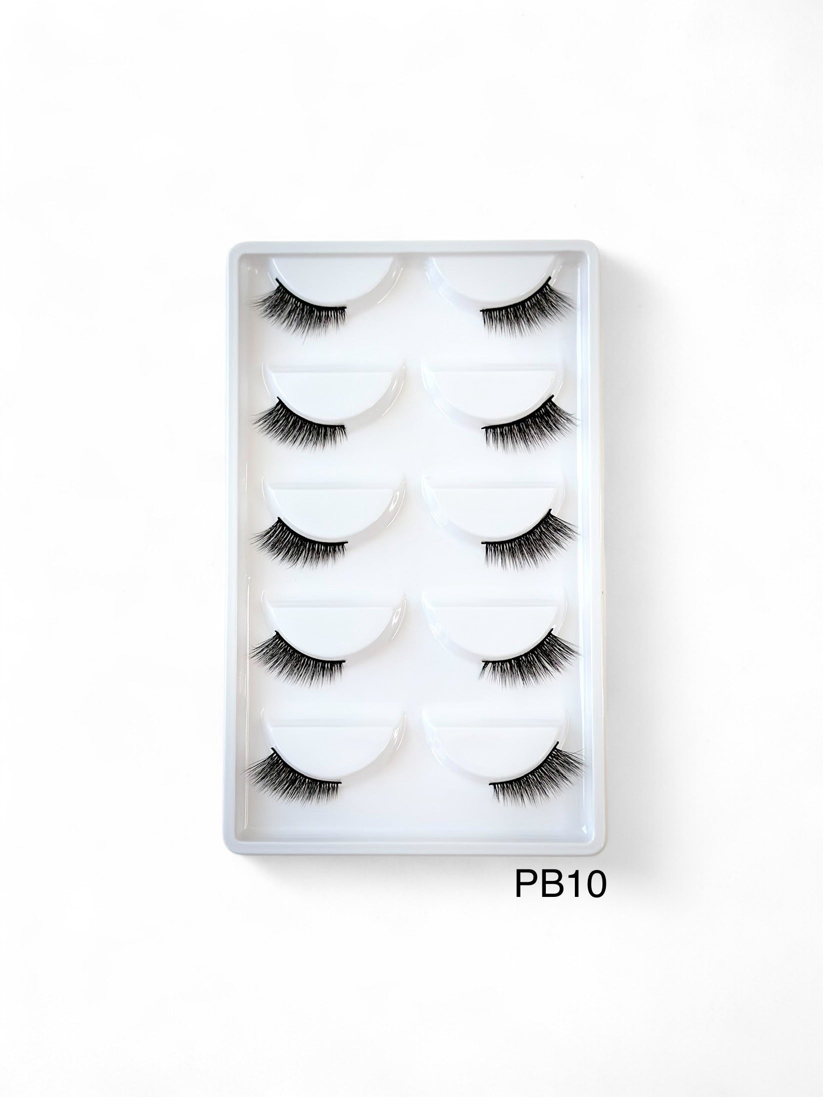 Pestañas Postizas Multipack 5 Pares - Set de Pestañas Naturales y Voluminosas 3D Veganas y Libres de Crueldad Animal