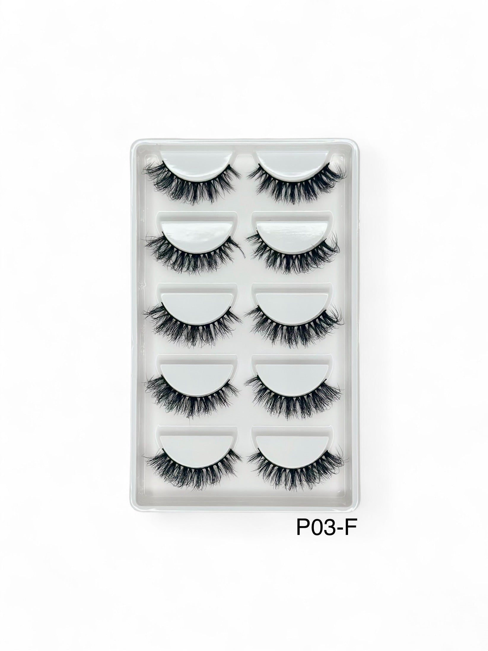 Pestañas Postizas Multipack 5 Pares - Set de Pestañas Naturales y Voluminosas 3D Veganas y Libres de Crueldad Animal