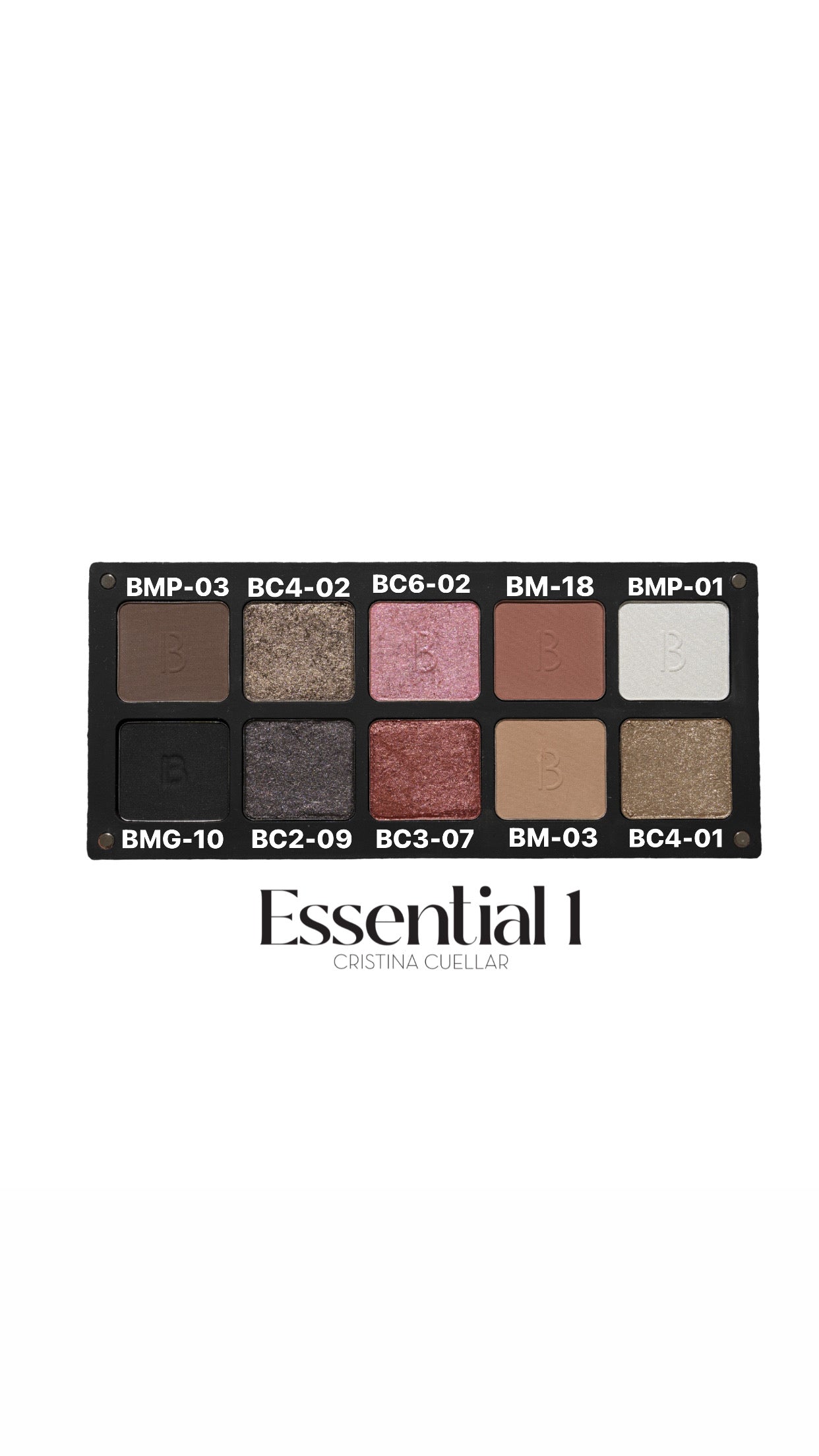 ESSENTIAL 1 - PALETA DE SOMBRAS EN COLABORACIÓN CON CRISTINA CUELLAR