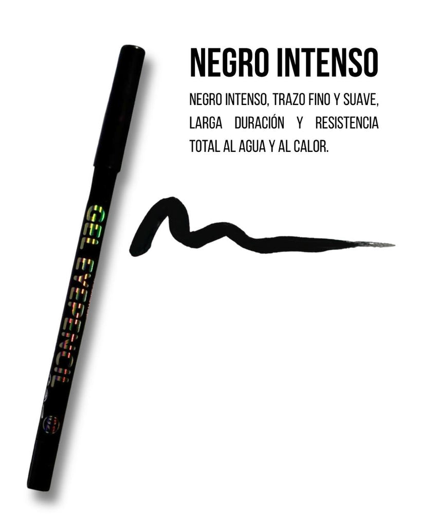 Lápiz Delineador de ojos Negro  INTENSO