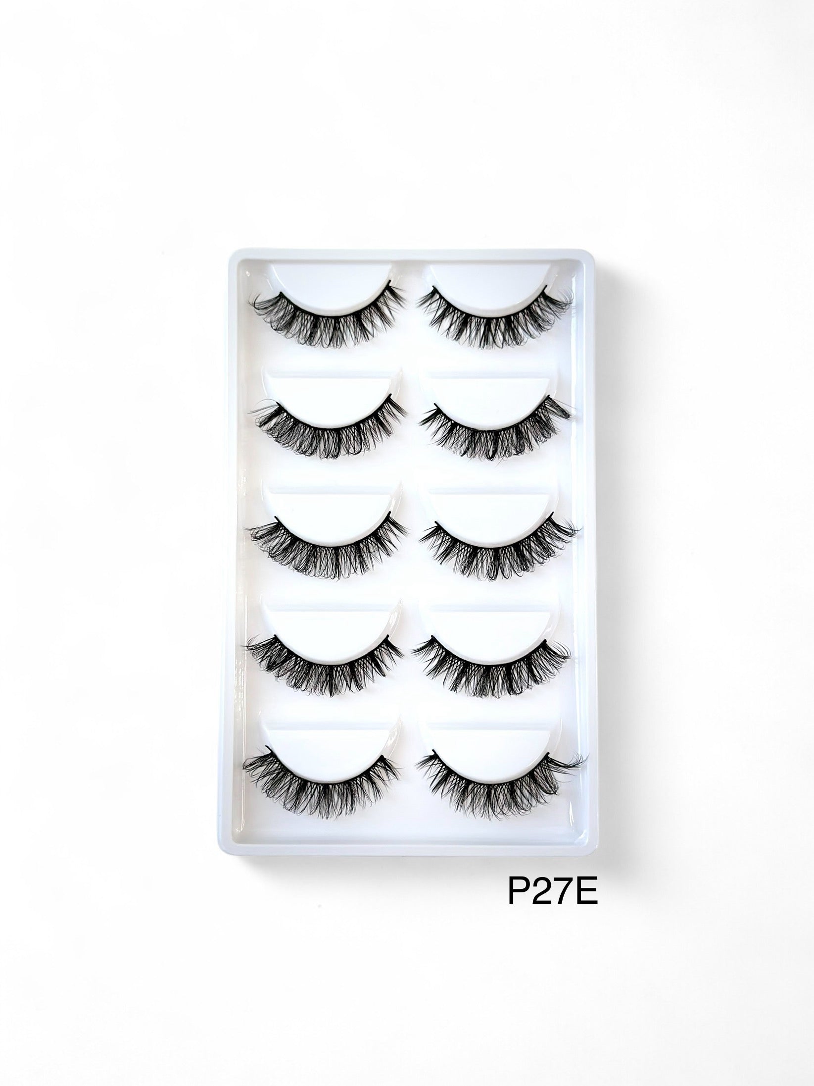 Pestañas Postizas Multipack 5 Pares - Set de Pestañas Naturales y Voluminosas 3D Veganas y Libres de Crueldad Animal