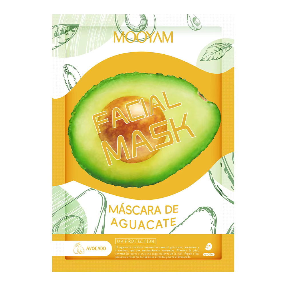 MASCARILLA FACIAL DE AGUACATE
