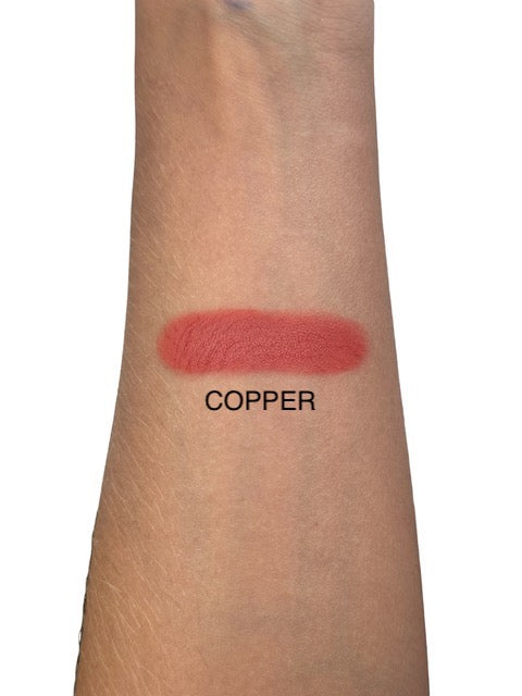 Rubor refil mate en polvo -Copper