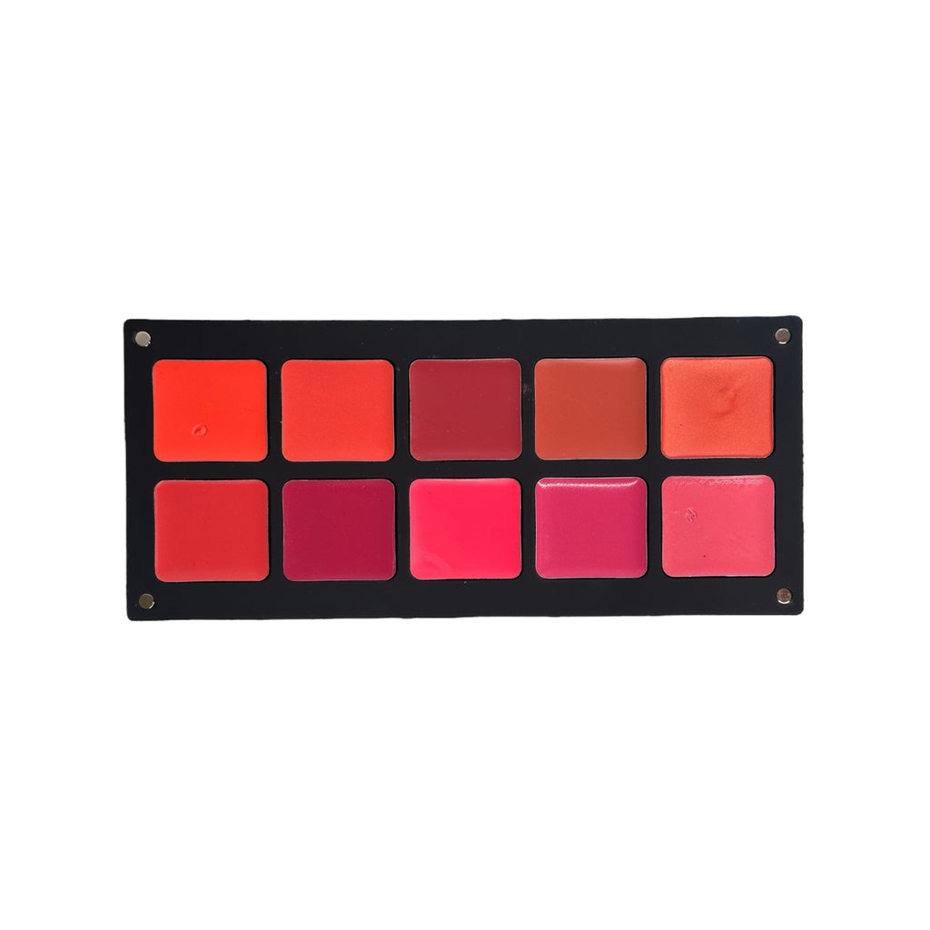 Cheeks & Lip Palette  "REDS & PINKS"