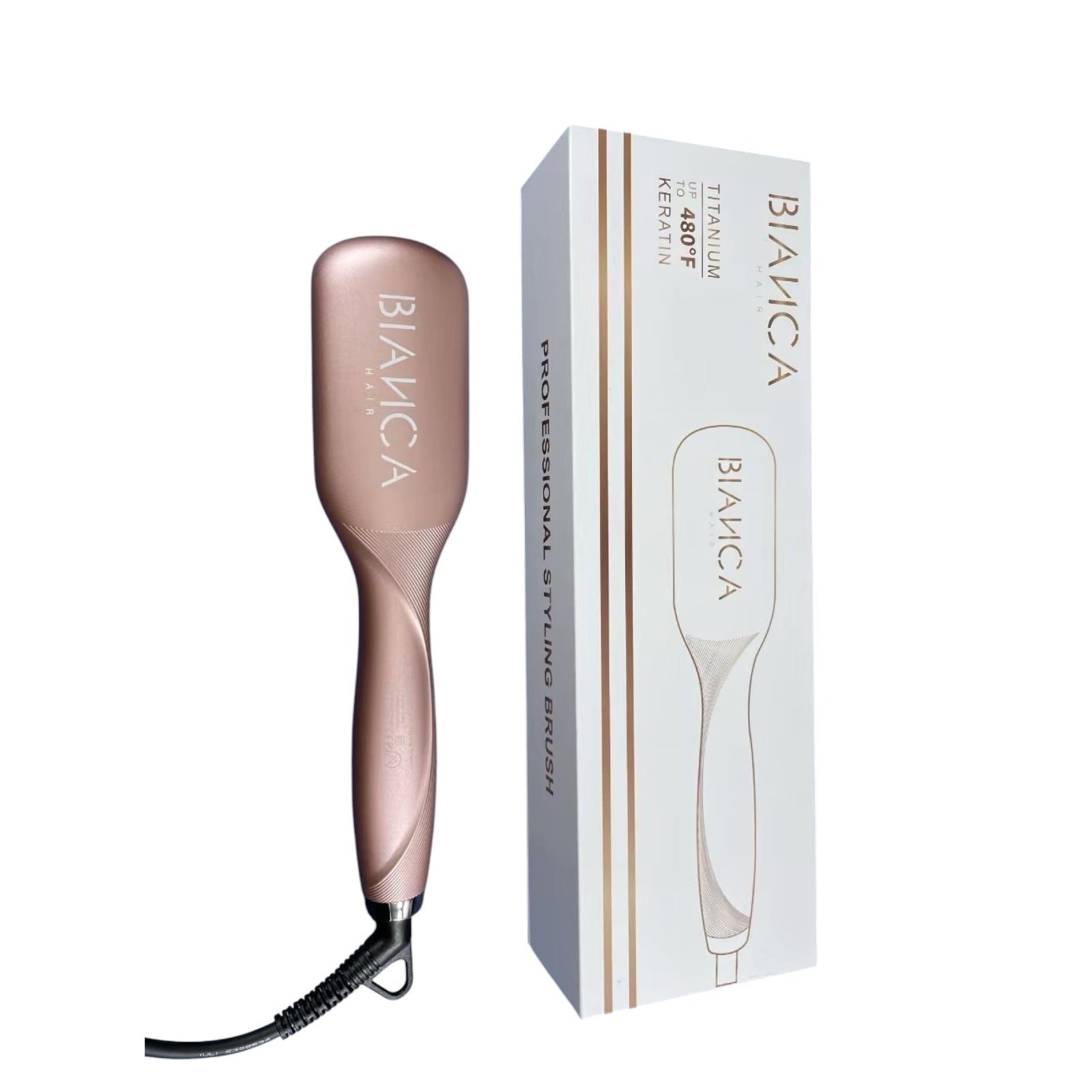 Professional Styling Brush - Cepillo Moldeador Gold Rose