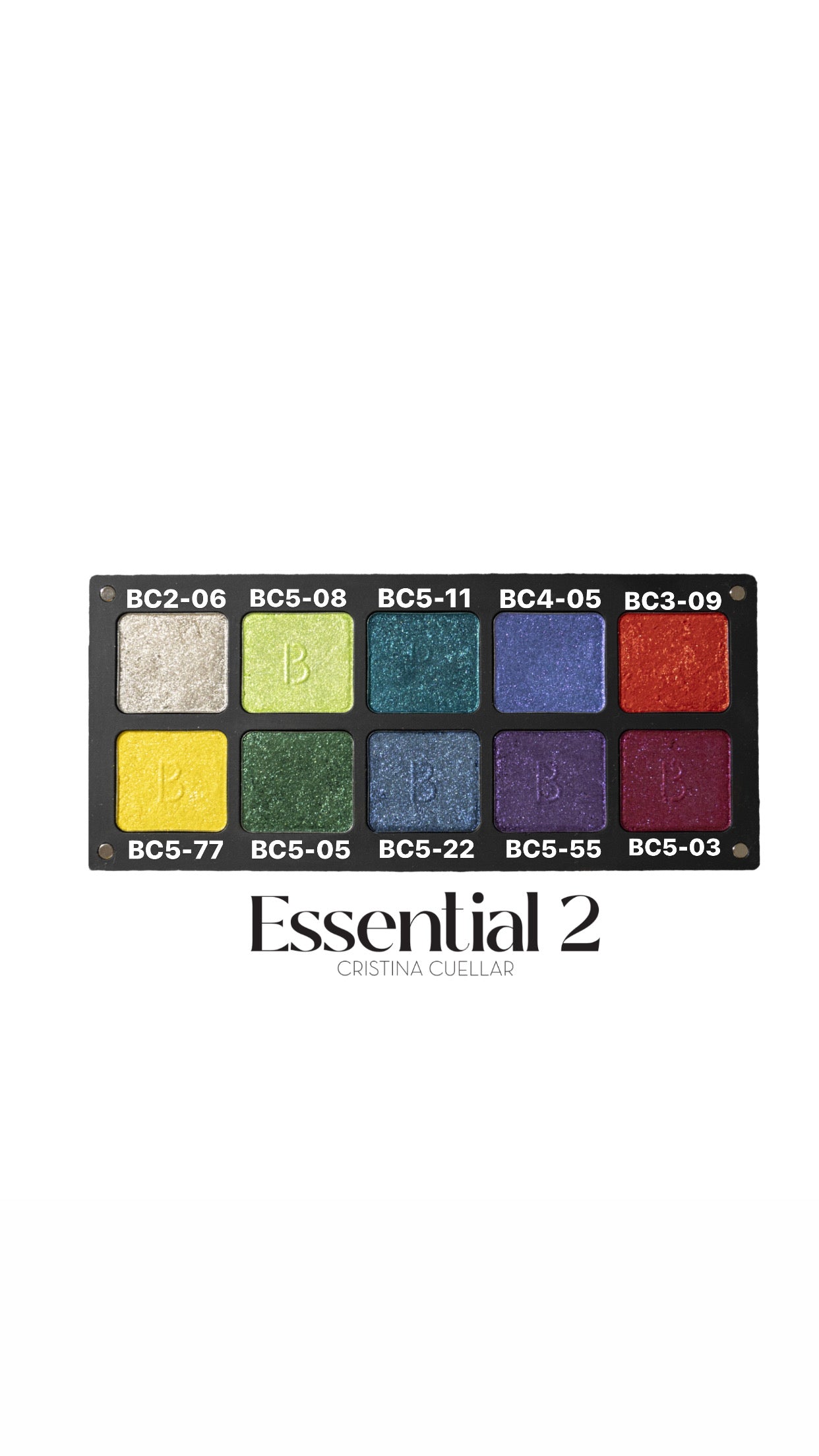 ESSENTIAL 2 - PALETA DE SOMBRAS EN COLABORACIÓN CON CRISTINA CUELLAR