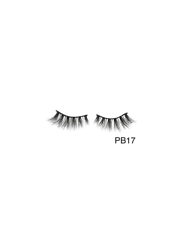 Pestañas Multipack 5 pares PB-17