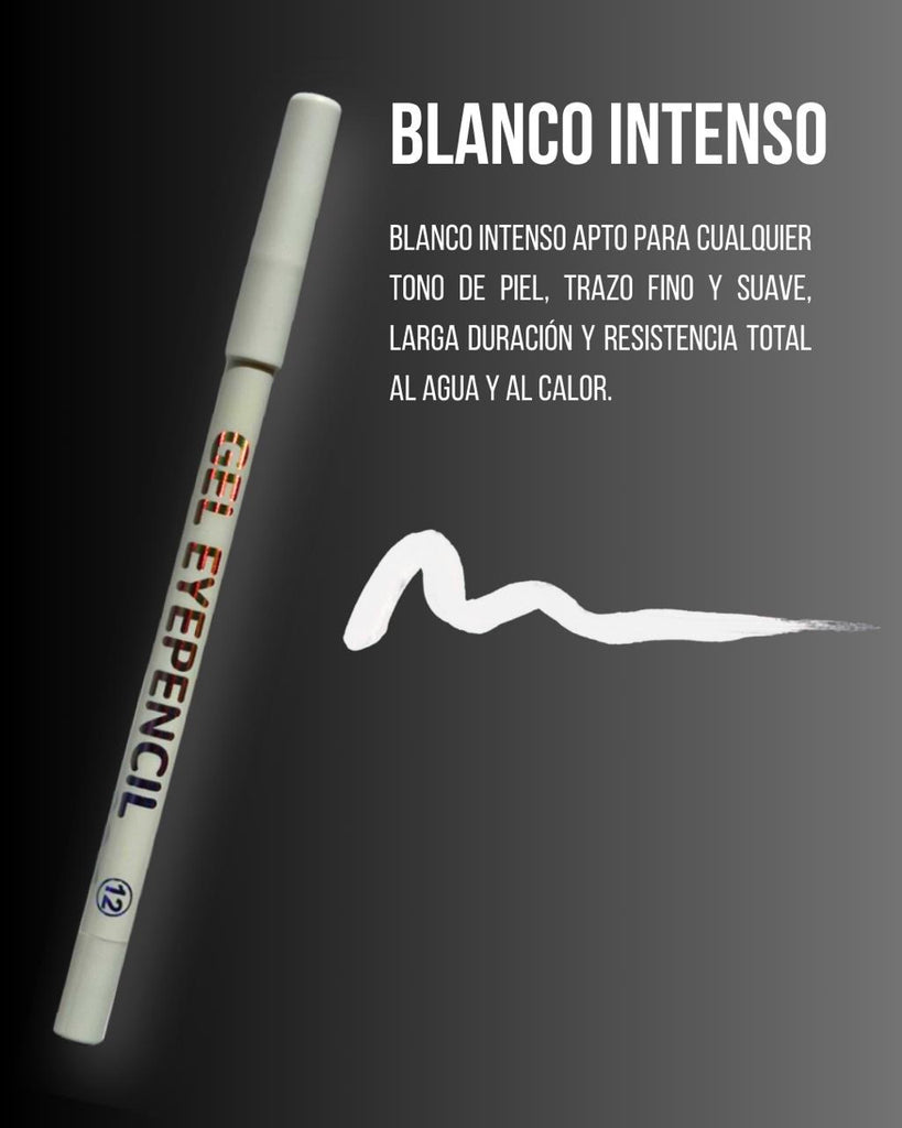 Lápiz Delineador de ojos BLANCO  INTENSO
