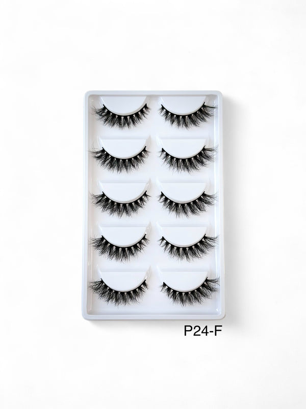 Pestañas Multipack 5 pares P24-F