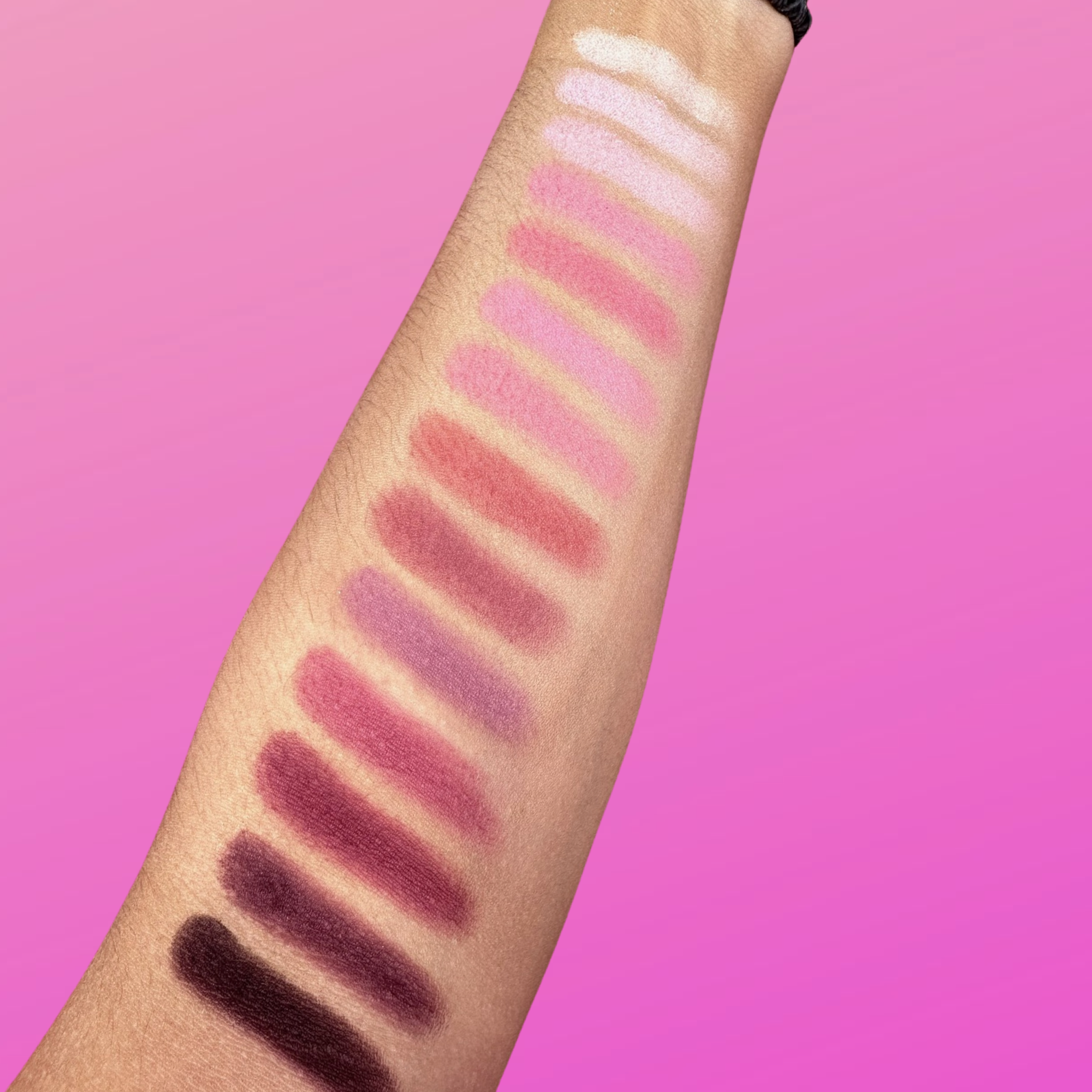 PALETA DE SOMBRAS MATE "ROSE"