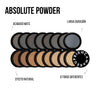 Base de Maquillaje Polvo Compacto ABSOLUTE POWDER (Ver mas tonos)
