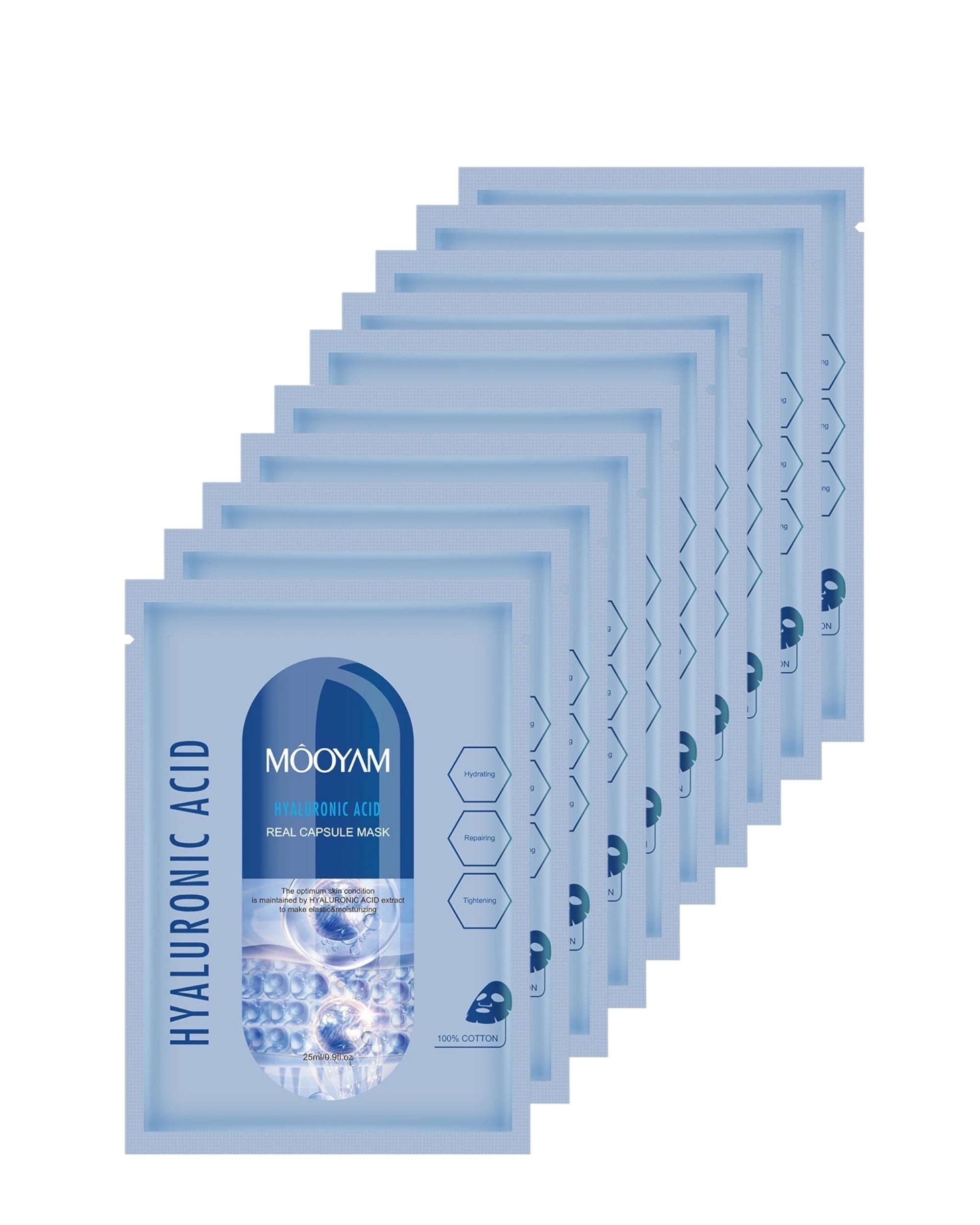 MASCARILLA HIDRATANTE CON ACIDO HYALURONICO (mayoreo 10pz)