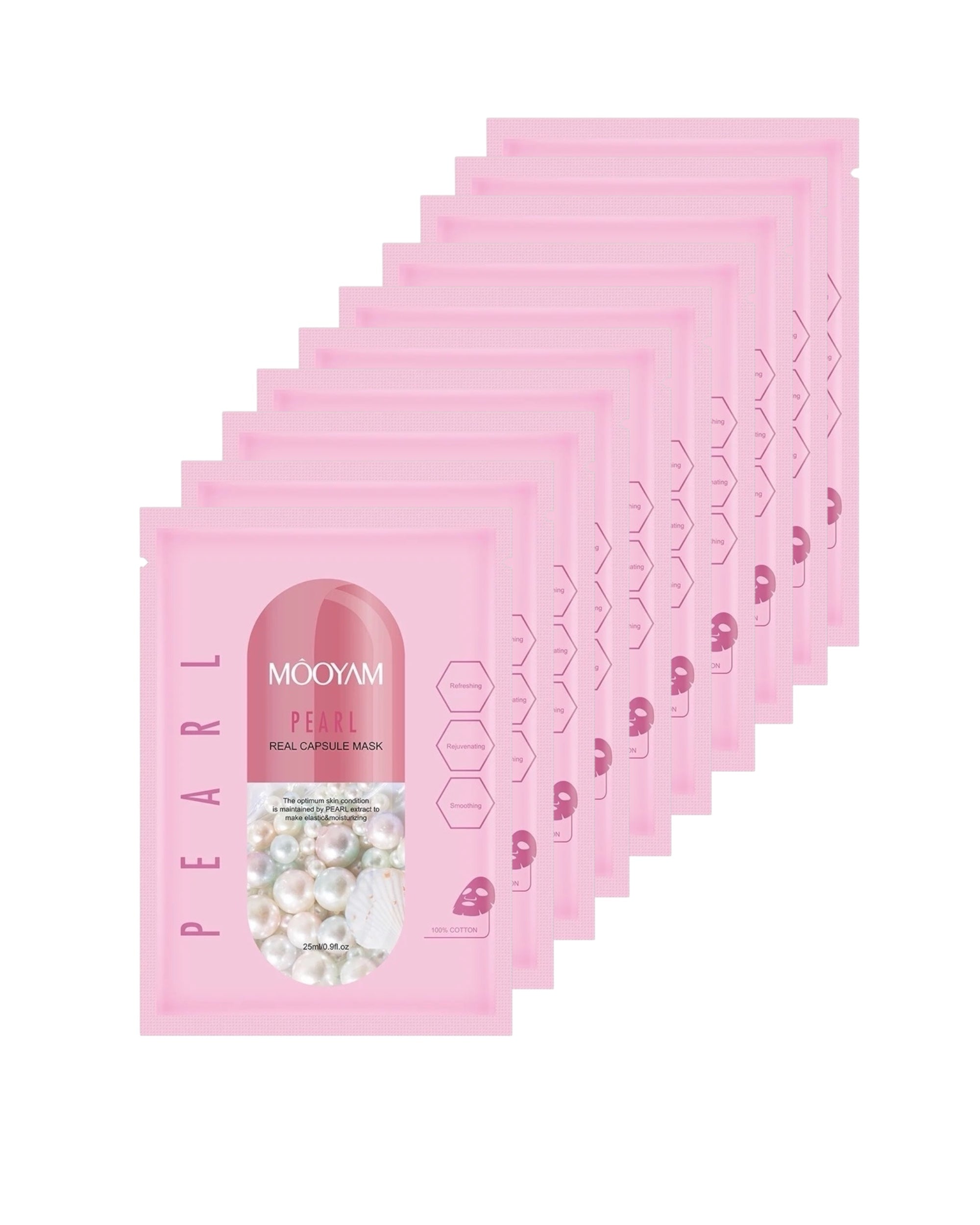 MASCARILLA FACIAL DE PERLA (mayoreo 10 pz)