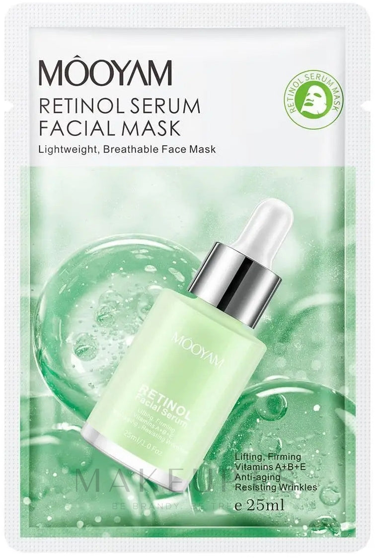 MASCARILLA FACIAL DE RETINOL CON VITAMINA A ,B Y E