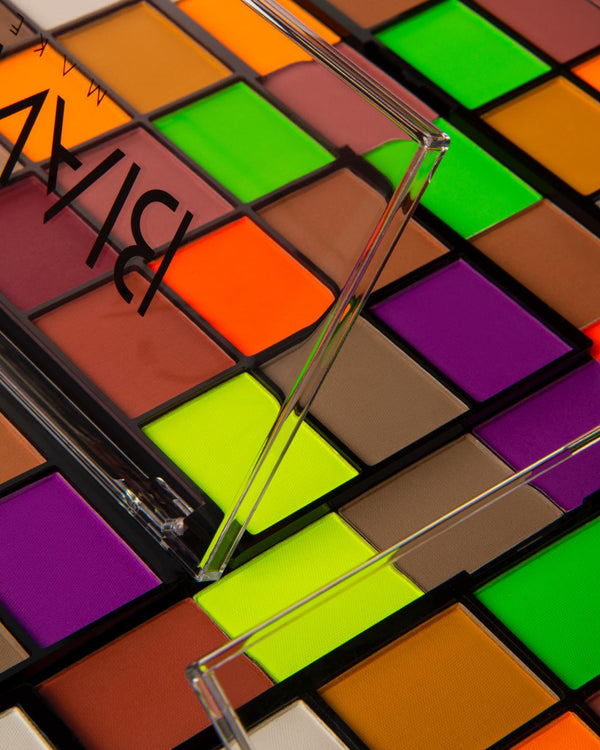 Paleta de sombras mate "Neón"