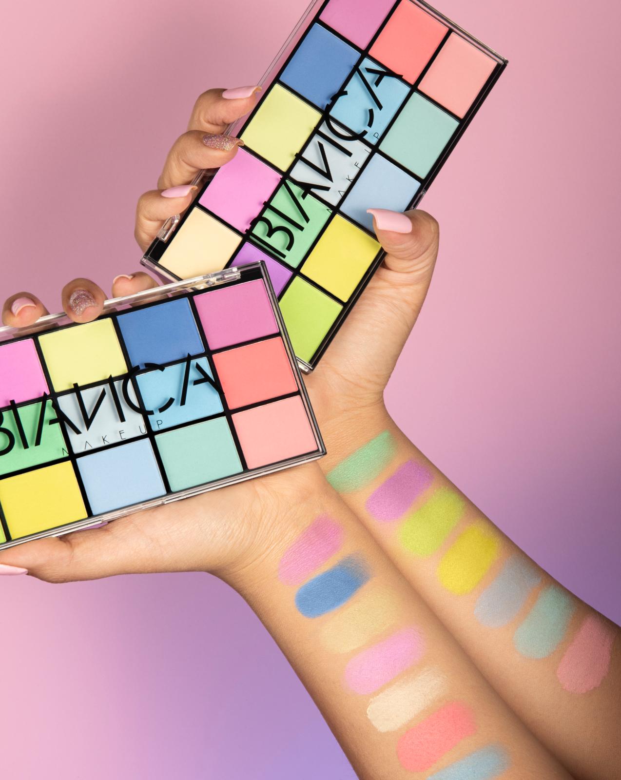 Paleta de sombras mate "Pastel"