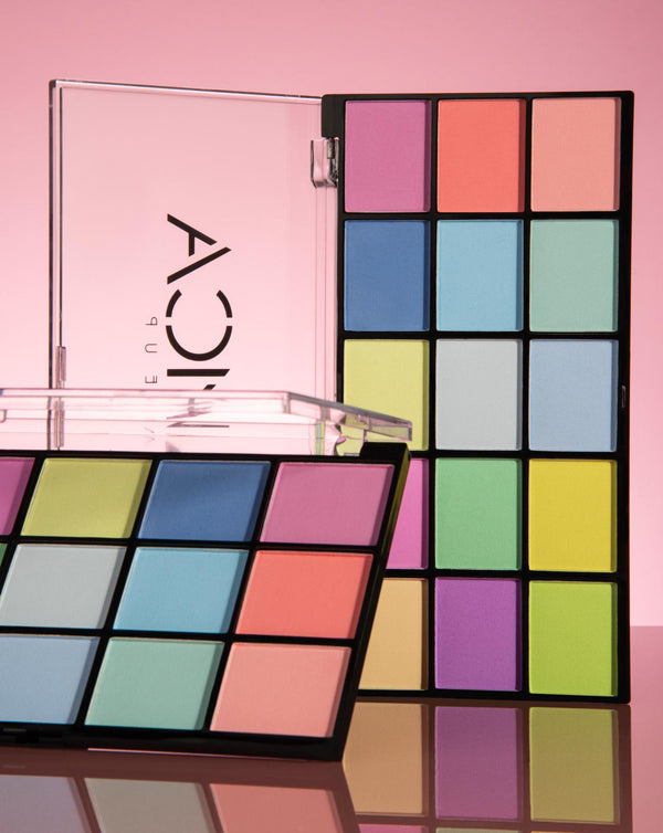 Paleta de sombras mate "Pastel"