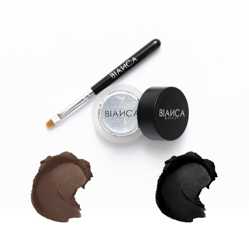 Kit delineador negro y café